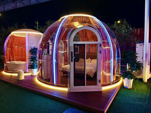 Two LED Nurture Pods at Earth Haven